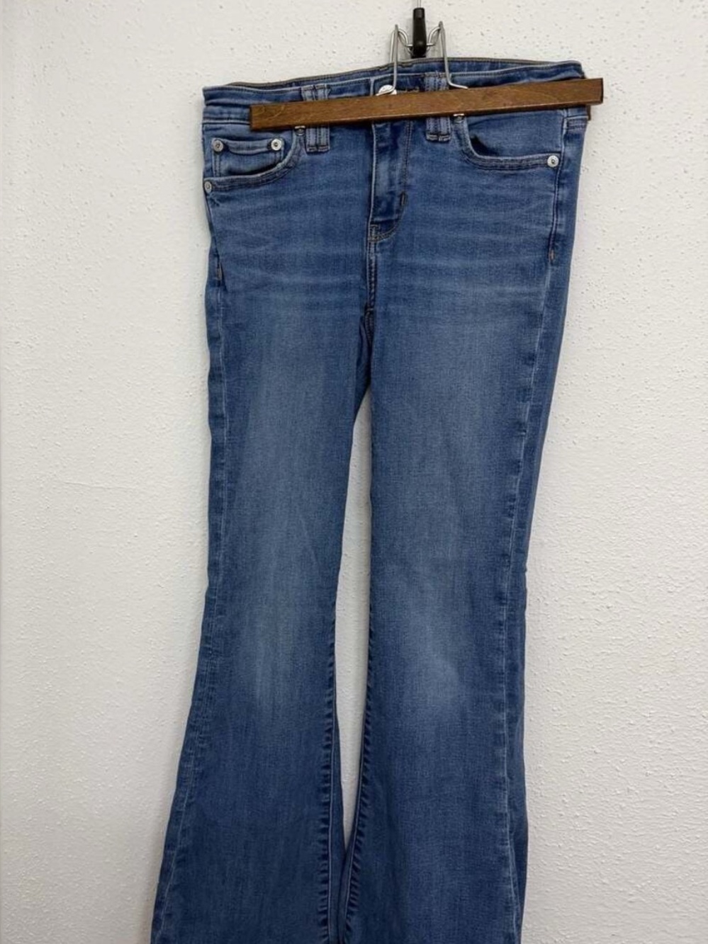 American Eagle Outfitters Blue Flared Jeans
